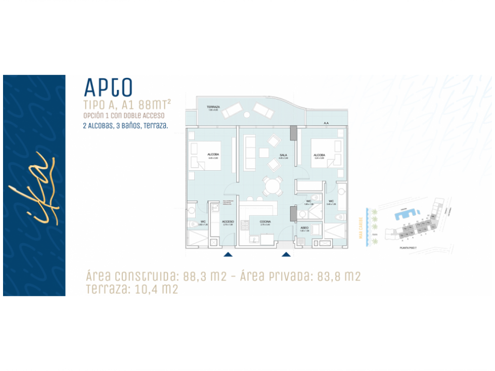 CESION DE DERECHOS APARTAESTUDIO EN SECTOR DE PLAYA DORMIDA - F.V. — foto 3