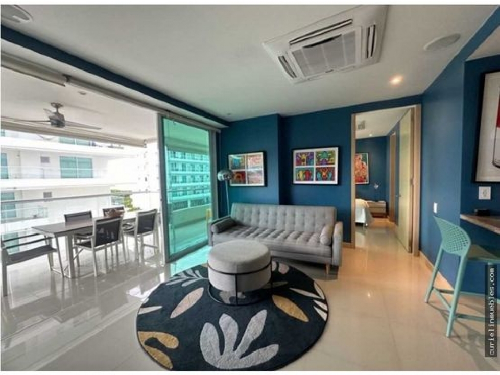 VENTA APARTAMENTO DOS ALCOBAS AMOBLADO SECTOR PLAYA DORMIDA - L.C. — foto 2
