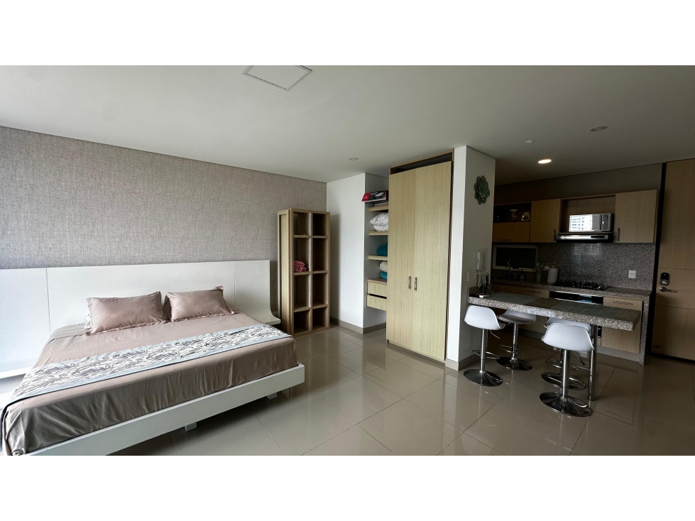 VENTA APARTAMENTO TIPO LOFT DE TURISMO AMOBLADO PLAYA SALGUERO - P.V — foto 5