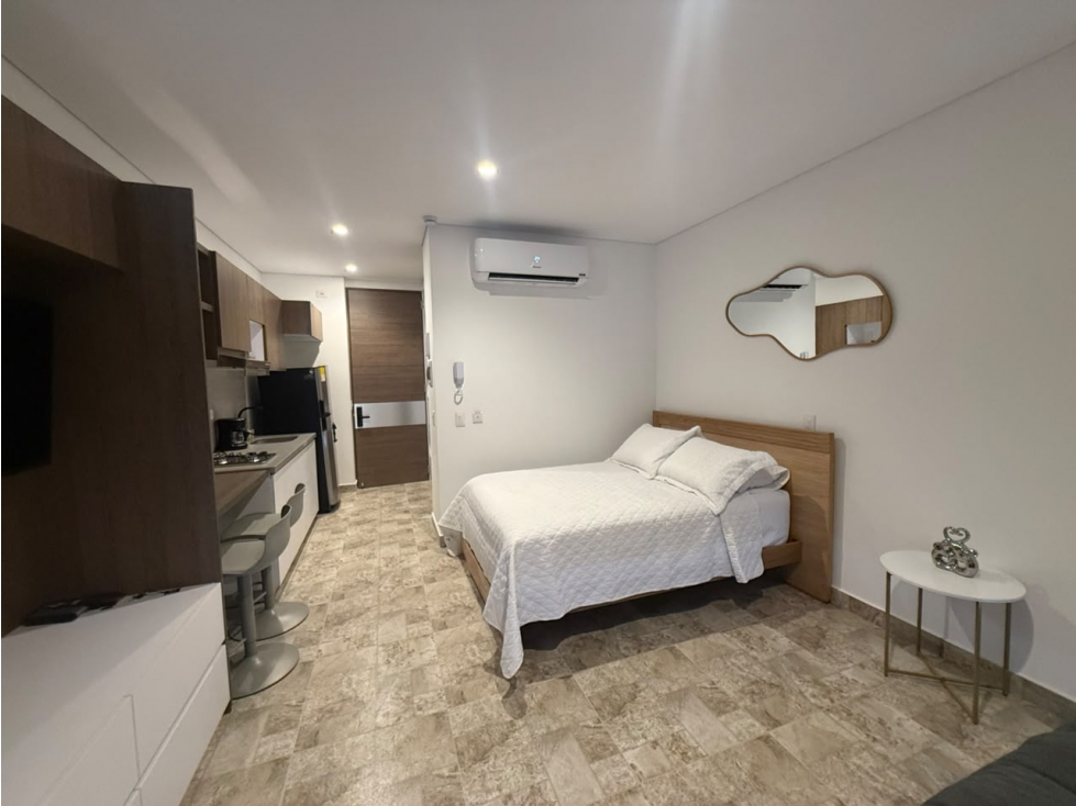 RENTA MENSUAL APARTAESTUDIO LOFT AMOBLADO SECTOR RODADERO SUR - J.V. — foto 4