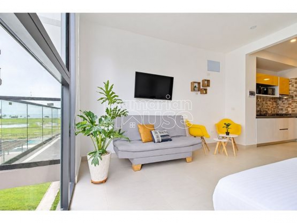 SE VENDE APARTAMENTO AMOBLADO EN POZOS COLORADOS — foto 4
