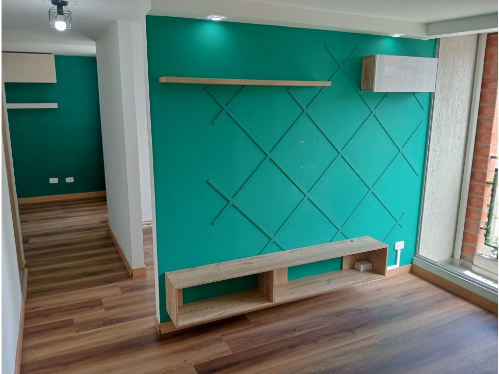 VENTA APARTAMENTO PARQUE CENTRAL FONTIBON 1 BALCON PISO 15 - LA LAGUNA — foto 3