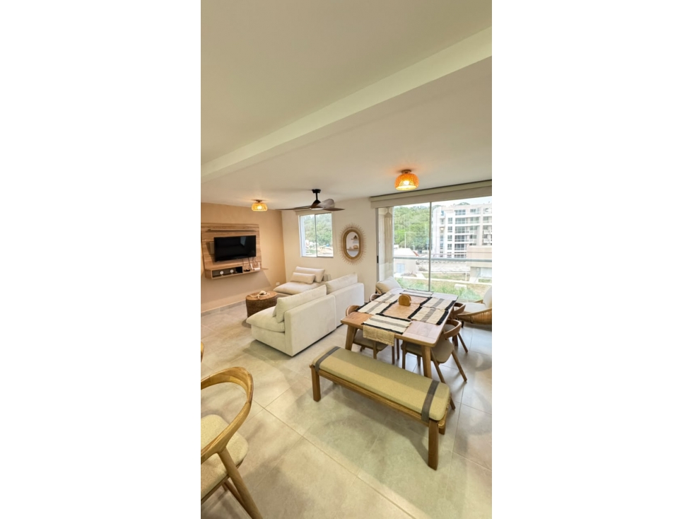 VENTA APARTAMENTO AMOBLADO EN SERENA DEL MAR