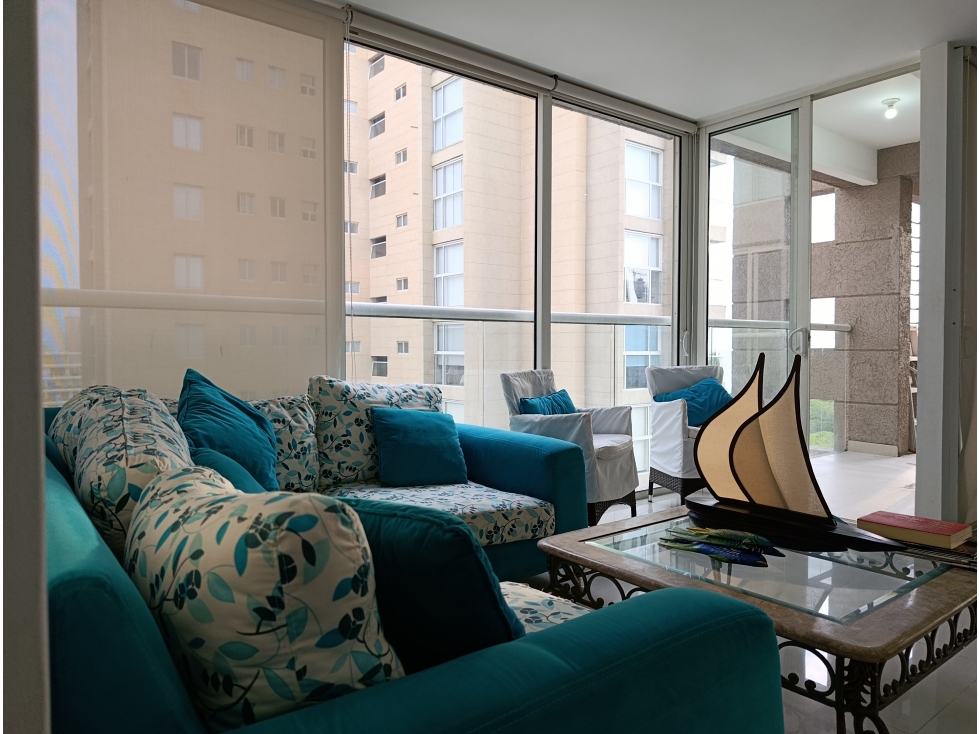 APARTAMENTO CON VISTA AL MAR EN VENTA - BELLO HORIZONTE, STA MARTA — foto 2