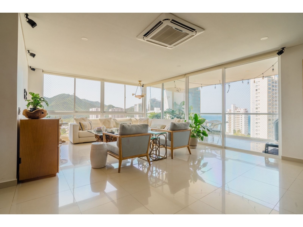 APARTAMENTO MODERNO CON VISTA AL MAR EN VENTA - EL PRADO, SANTA MARTA — foto 2