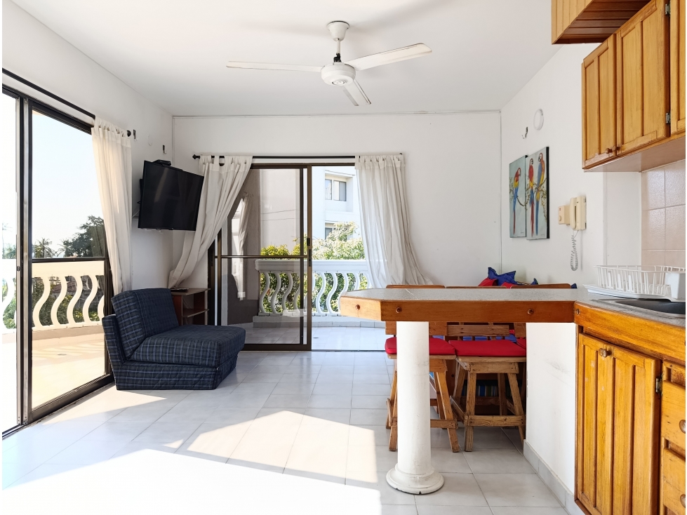 APARTAMENTO CON VISTA AL MAR EN VENTA - BELLO HORIZONTE, SANTA MARTA — foto 3
