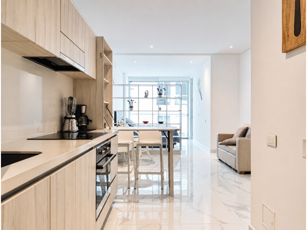 APARTAMENTO TURISTICO AMOBLADO EN VENTA - BELLO HORIZONTE, SANTA MARTA — foto 2