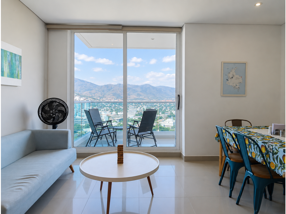 APARTAMENTO TURÍSTICO AMOBLADO EN VENTA - PLAYA SALGUERO, SANTA MARTA — foto 6
