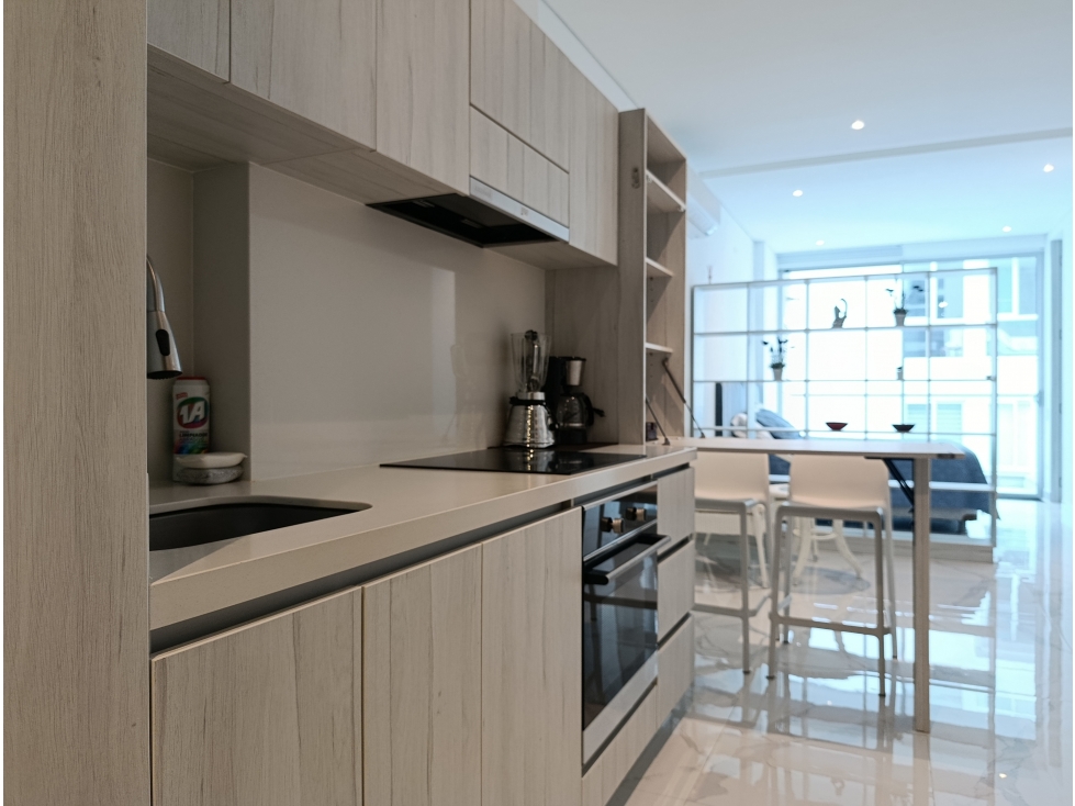 APARTAMENTO TURISTICO AMOBLADO EN VENTA - BELLO HORIZONTE, SANTA MARTA — foto 3