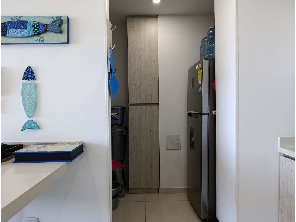APARTAMENTO TURÍSTICO AMOBLADO EN VENTA - BELLO HORIZONTE, SANTA MARTA — foto 5