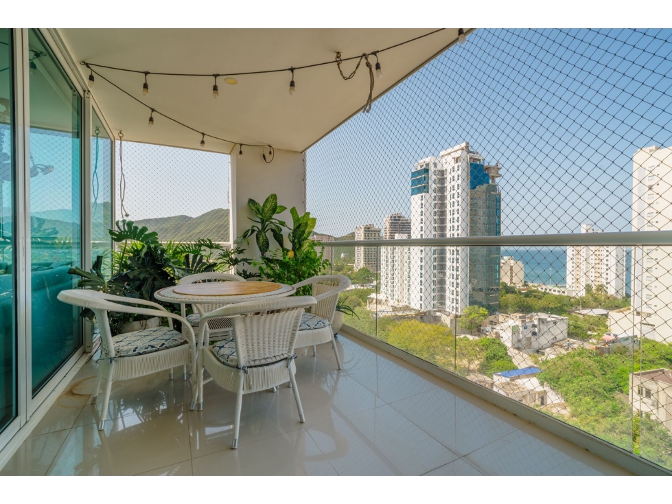 APARTAMENTO MODERNO CON VISTA AL MAR EN VENTA - EL PRADO, SANTA MARTA — foto 6