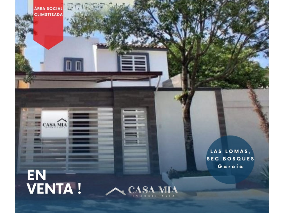 Casa en Venta en Col. Las Lomas, Sec Bosques, García, N.L.