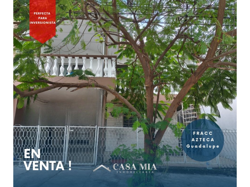 Casa en Venta en Fracc. Azteca, Guadalupe, N.L. - 1