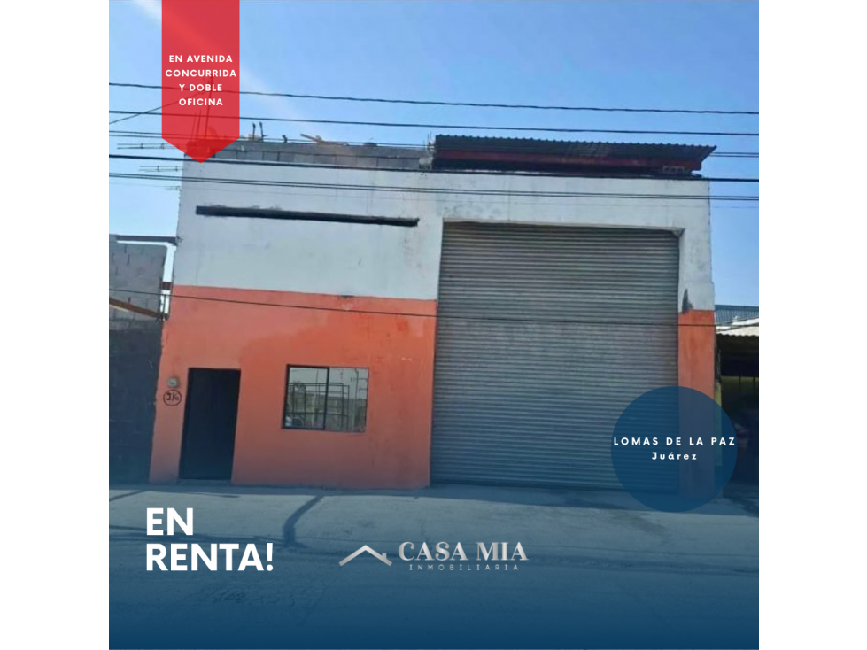 Bodega en Renta en Lomas de la Paz, Apodaca, N.L. - 1