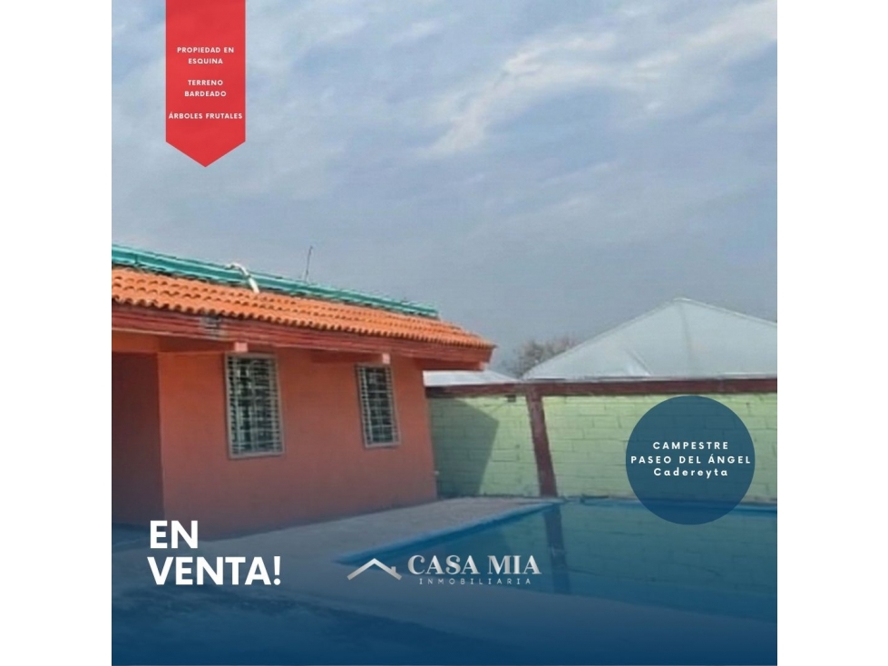 Quinta en Venta en Campestre Paseo Del Ángel, Cadereyta, N.L. - 1