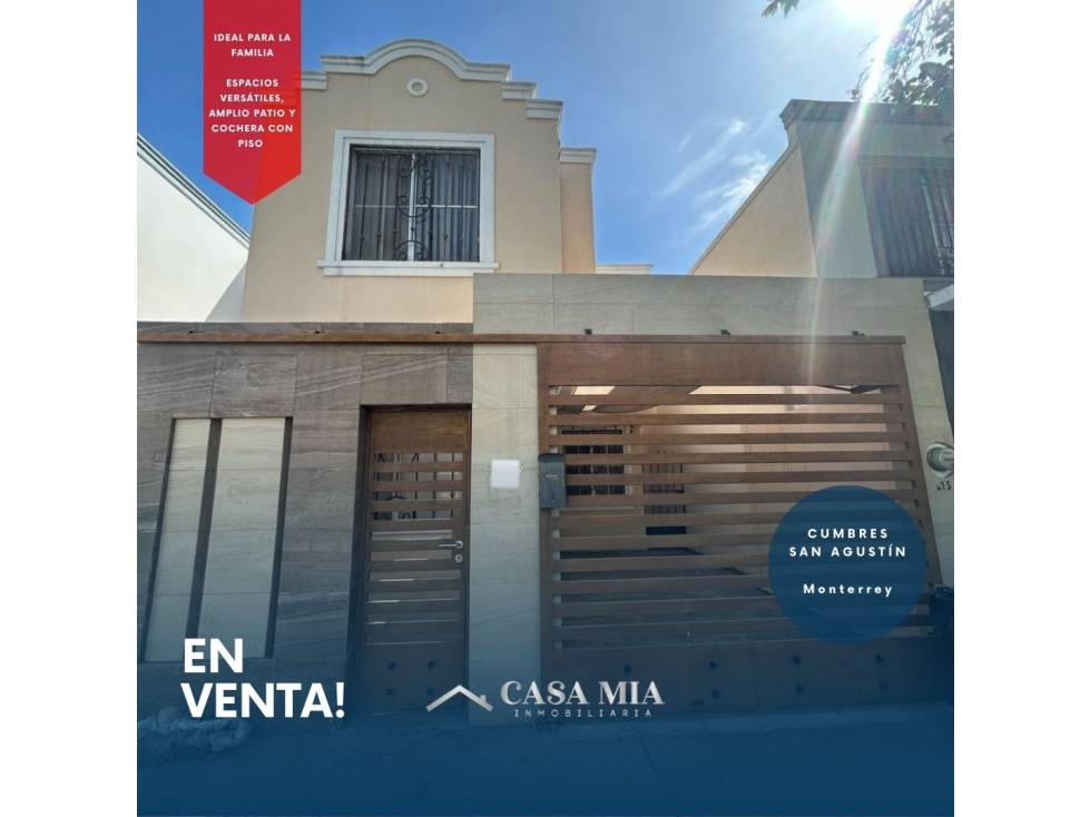 Casa en Venta en Cumbres San Agustín, Monterrey, N.L.