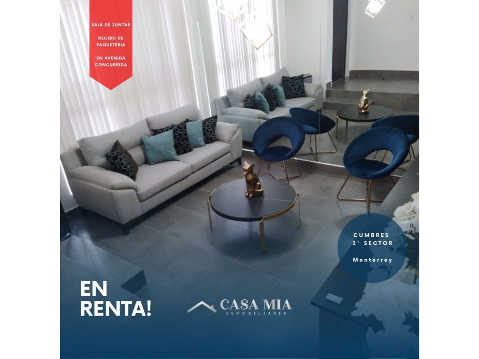 Oficinas en Renta en Cumbres 2o. Sec., Monterrey, N.L.