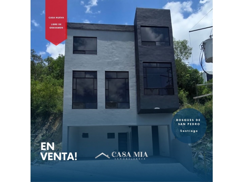Casa en Venta en Bosques de San Pedro, Santiago, N.L.