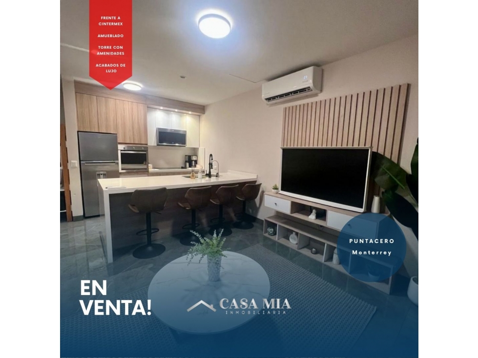 Departamento en Venta en Puntacero, Centro, Monterrey, N.L. - 1