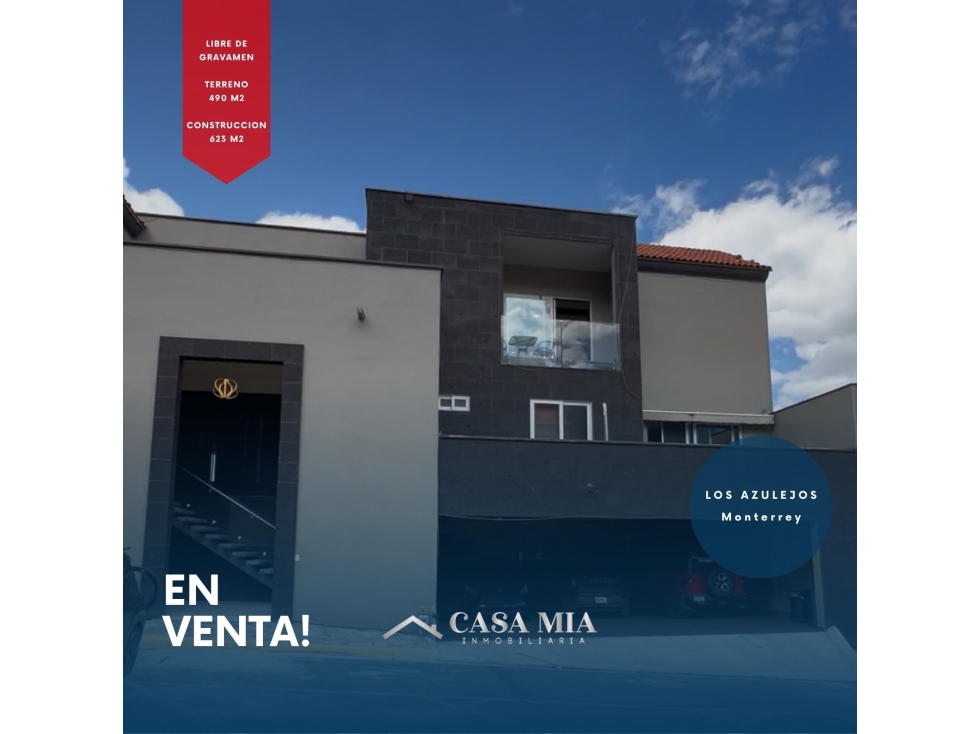 Casa en Venta en Los Azulejos, Monterrey, N.L.