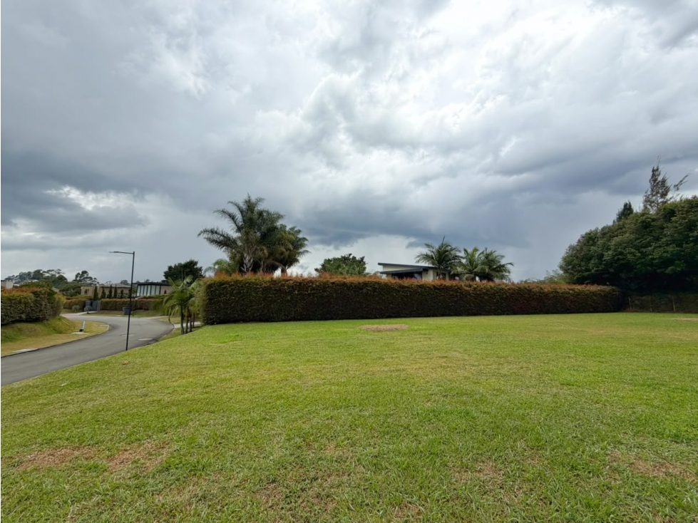 Lote plano en LLanogrande