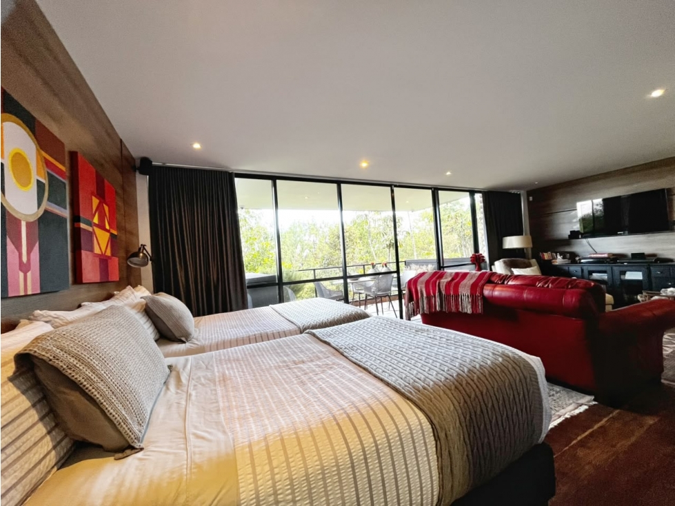 Apartaestudio en El Retiro con vista — foto 4