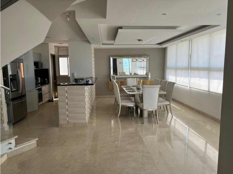 VENDO PENTHOUSE AMOBLADO EN VILLA SANTOS, BARRANQUILLA - 3