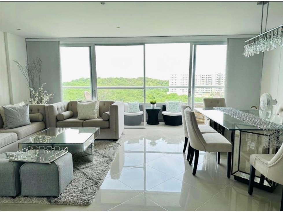 ARRIENDO APARTAMENTO AMOBLADO CERCA DE BUENAVISTA, BARRANQUILLA