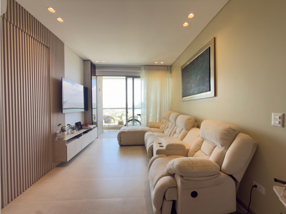 VENDO APARTAMENTO AMOBLADO EN PUNTA ROCA, PUERTO COLOMBIA - 2