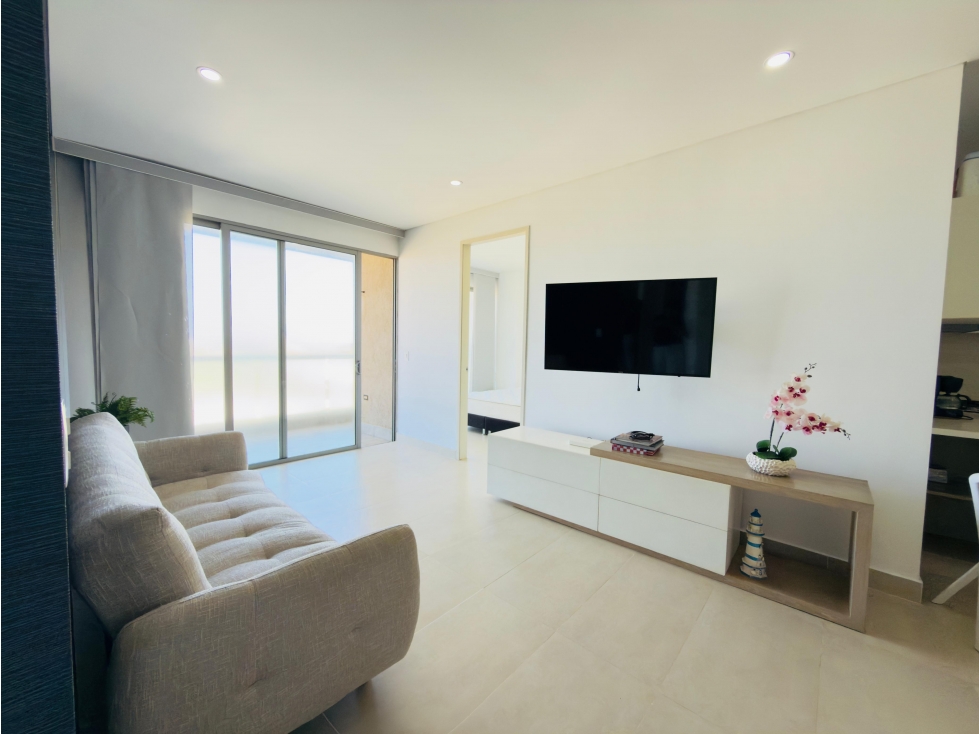 ARRIENDO APARTAMENTO AMOBLADO EN PUNTA ROCA, PUERTO COLOMBIA - 4