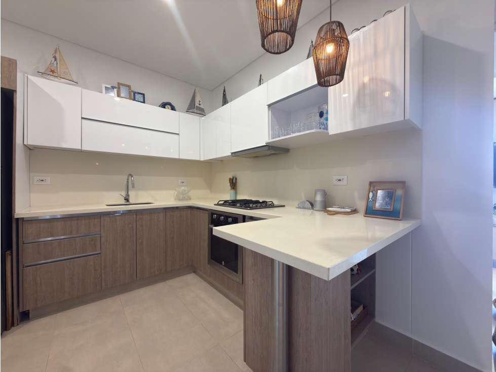 VENDO APARTAMENTO AMOBLADO EN PUNTA ROCA, PUERTO COLOMBIA - 3