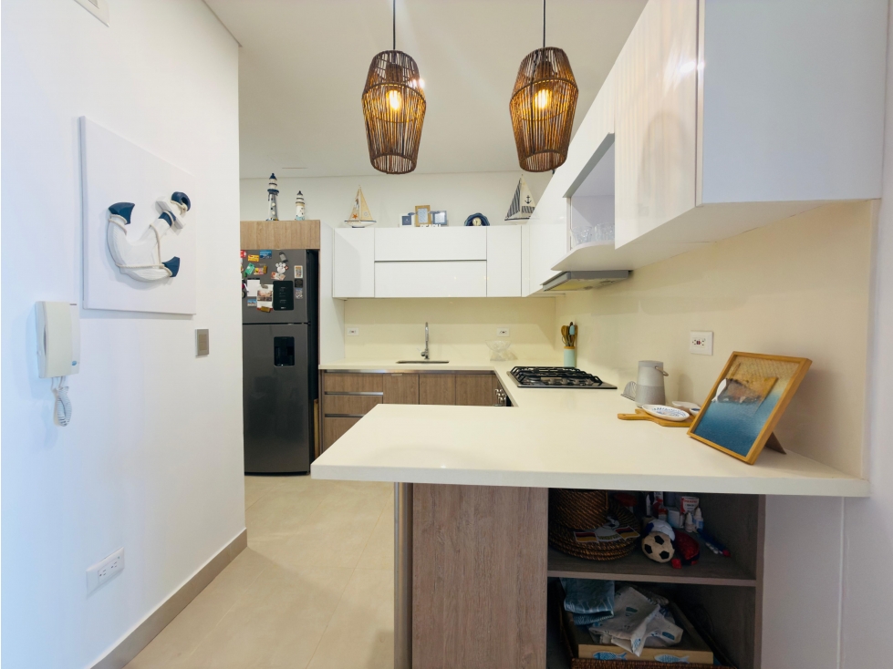 VENDO APARTAMENTO AMOBLADO EN PUNTA ROCA, PUERTO COLOMBIA - 5