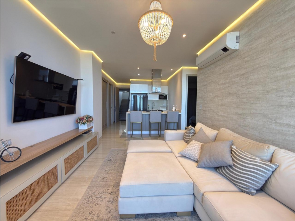 ARRIENDO APARTAMENTO AMOBLADO EN PUNTA ROCA, PUERTO COLOMBIA