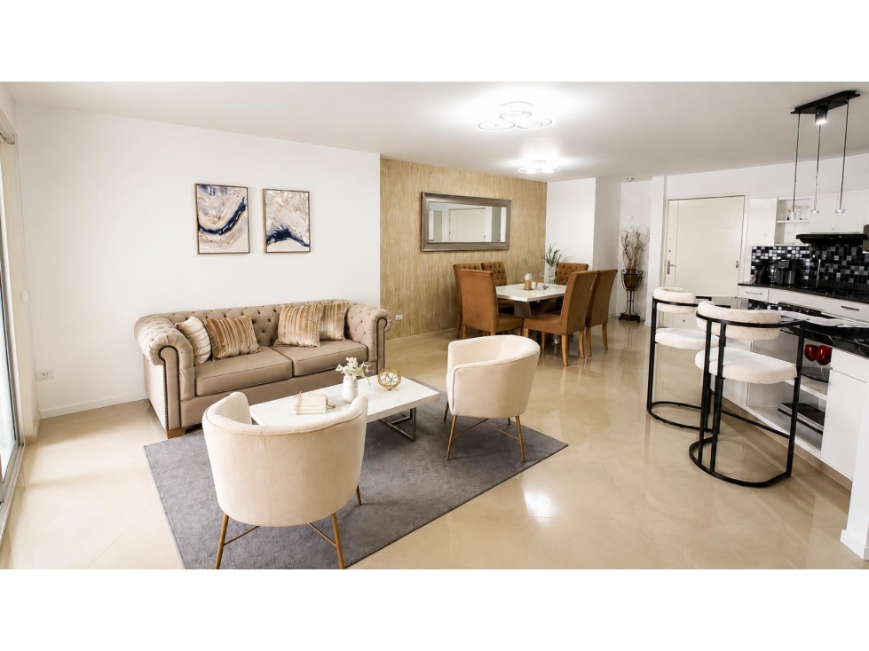 Apartamento amablado en arriendo El Poblado, Medellín — foto 3