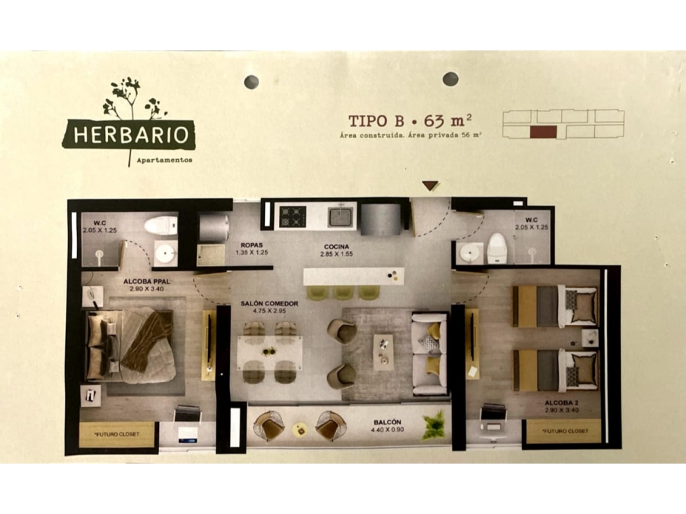 Apartamento en venta en Itagüí Antioquia — foto 2