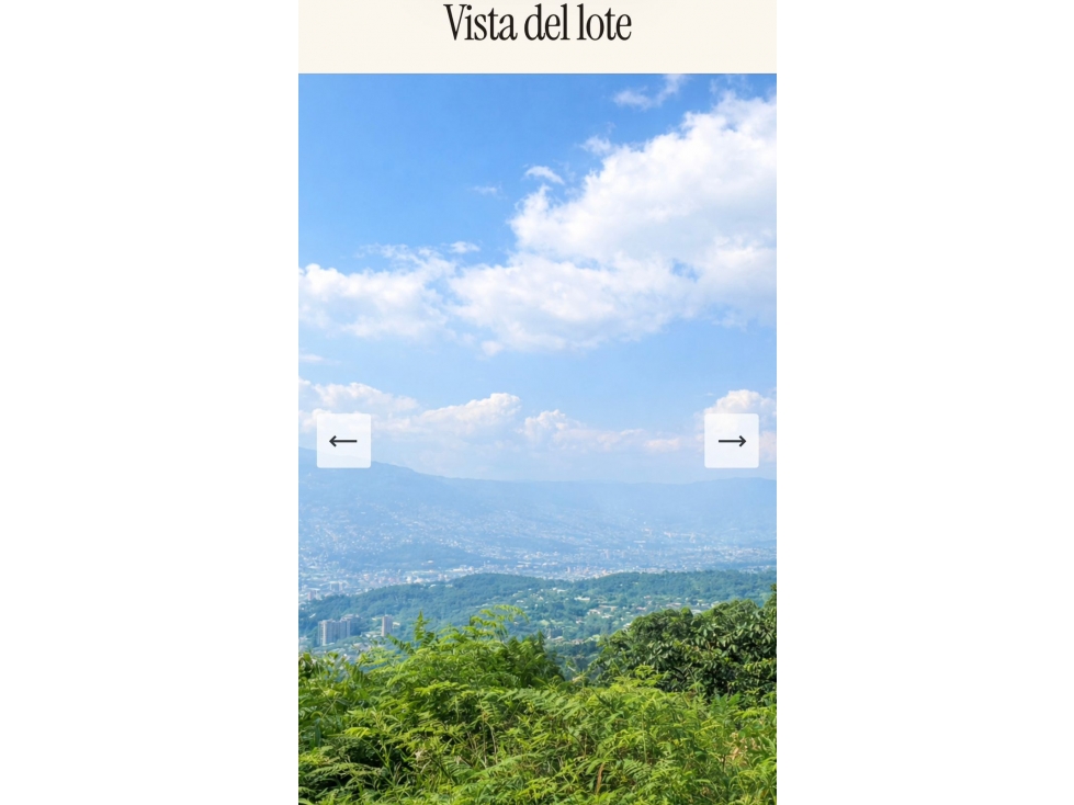 VENTA DE LOTE EXCLUSIVO EN CINTURON VERDE - LAS PALMAS — foto 4