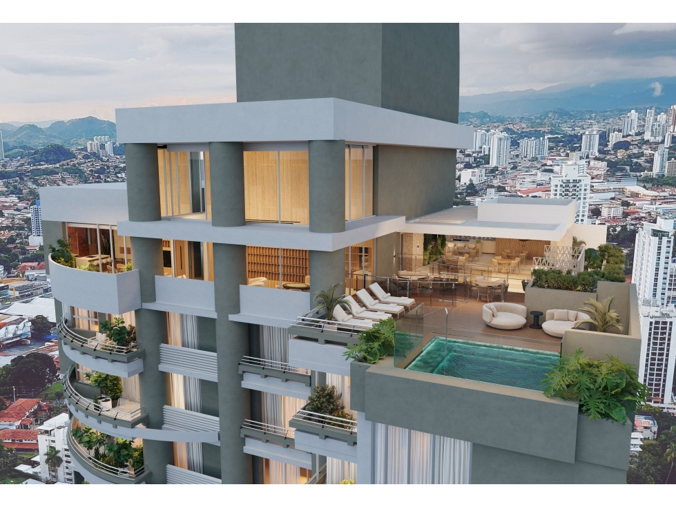 VENTA DE APARTAMENTO EN PH LUXOR 500 EL CANGREJO, BELLA VISTA