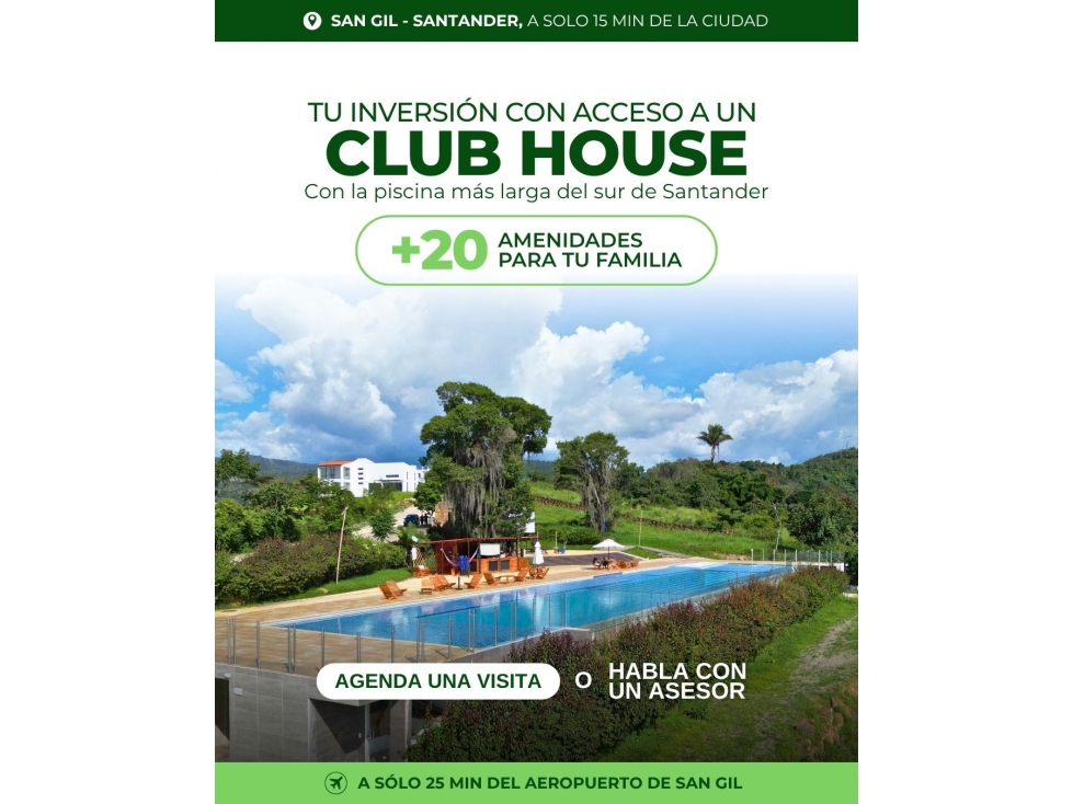 LOTES CAMPESTRES 1250M2 EN SAN GIL SANTANDER - 4