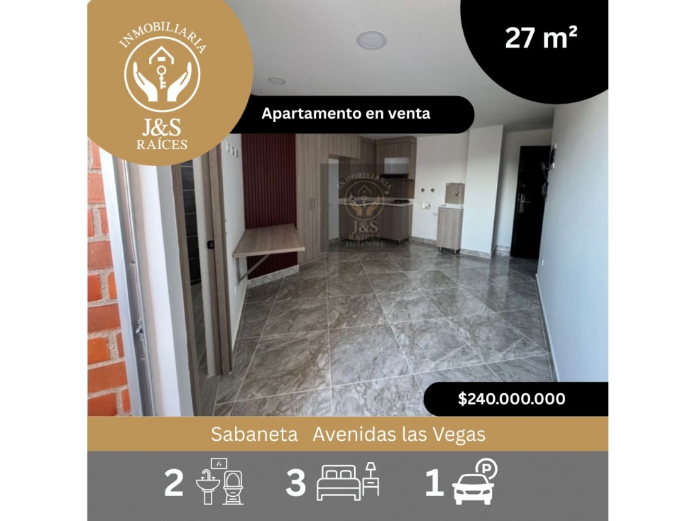 Apartamento en Venta Sabaneta