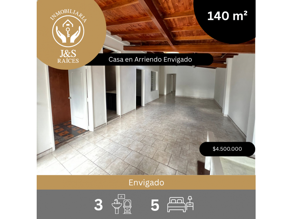 Casa en Arriendo Envigado San Marcos