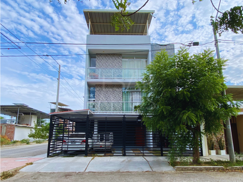 SE ALQUILA BONITO DEPARTAMENTO EN URB. LOS CORALES I - PIURA