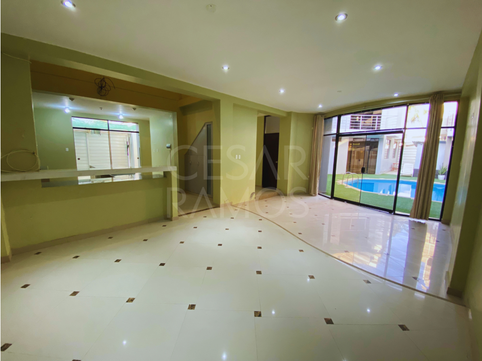EXCLUSIVA CASA EN ALQUILER EN LOS EJIDOS - PIURA - 3