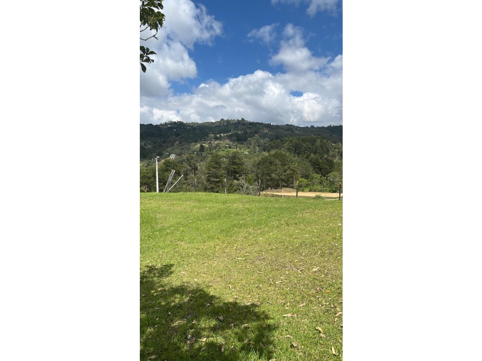 VENTA LOTE EN LA VEREDA EL MOLINO EN GUARNE