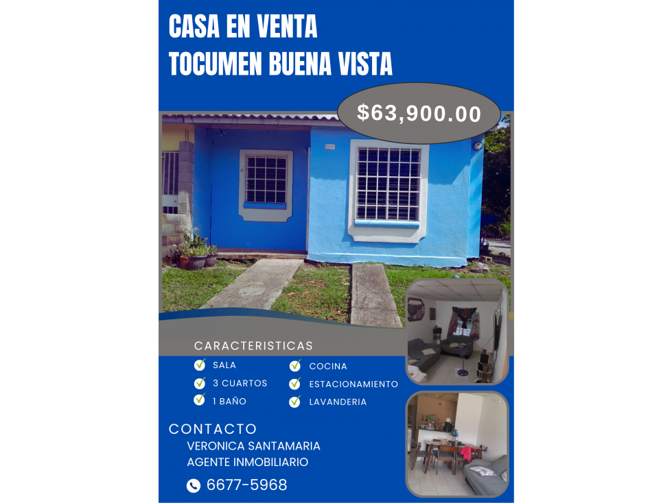 Casa en Venta / Buenas Vista Tocumen - 1