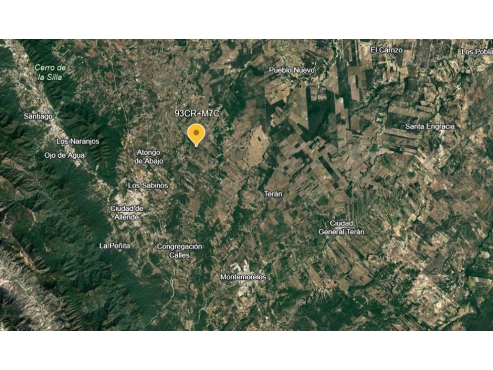 Terreno de 2 mil metros en Montemorelos cerca del el Fraile