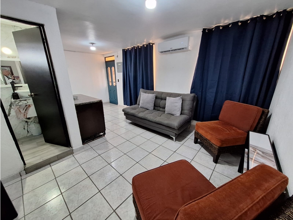 Departamento. AMUEBLADO,RENTA,Ruiz Cortinez y Rangel Frias Zona Medica