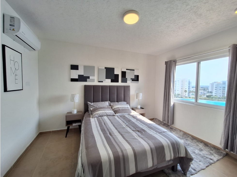 Departamento Amueblado AAA en renta Dream Lagoons - 6