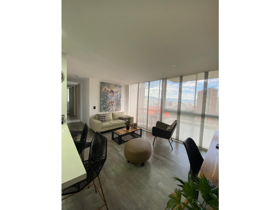 SABANETA APTO MODERNO EXCELENTE VISTA CON DOMOTICA EN UNIDAD COMPLETA — foto 2