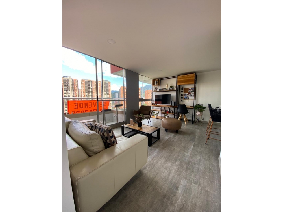 SABANETA APTO MODERNO EXCELENTE VISTA CON DOMOTICA EN UNIDAD COMPLETA — foto 3