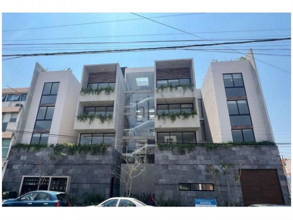 Departamento amueblado en renta col. la Paz — foto 4